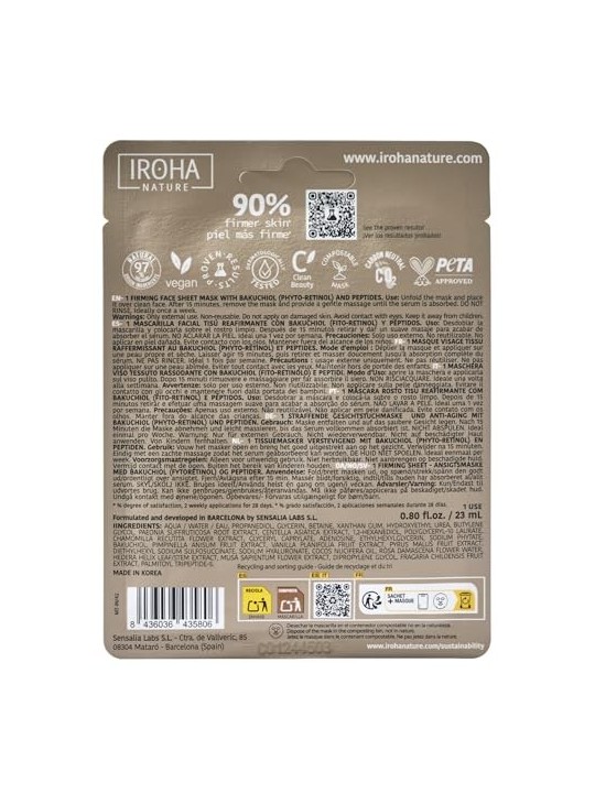 Maschera Viso Rassodante e Anti-Etï¿½ï¿½ con Bakuchiol e Peptidi
