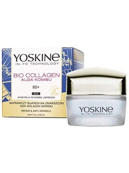 YOSKINE Bio Collagen 60 crema notte antirughe liftante 50ml