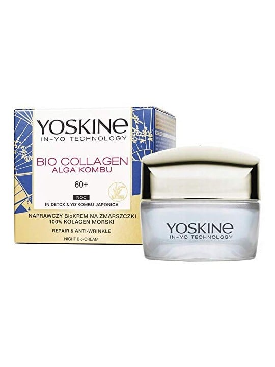 YOSKINE Bio Collagen 60 crema notte antirughe liftante 50ml