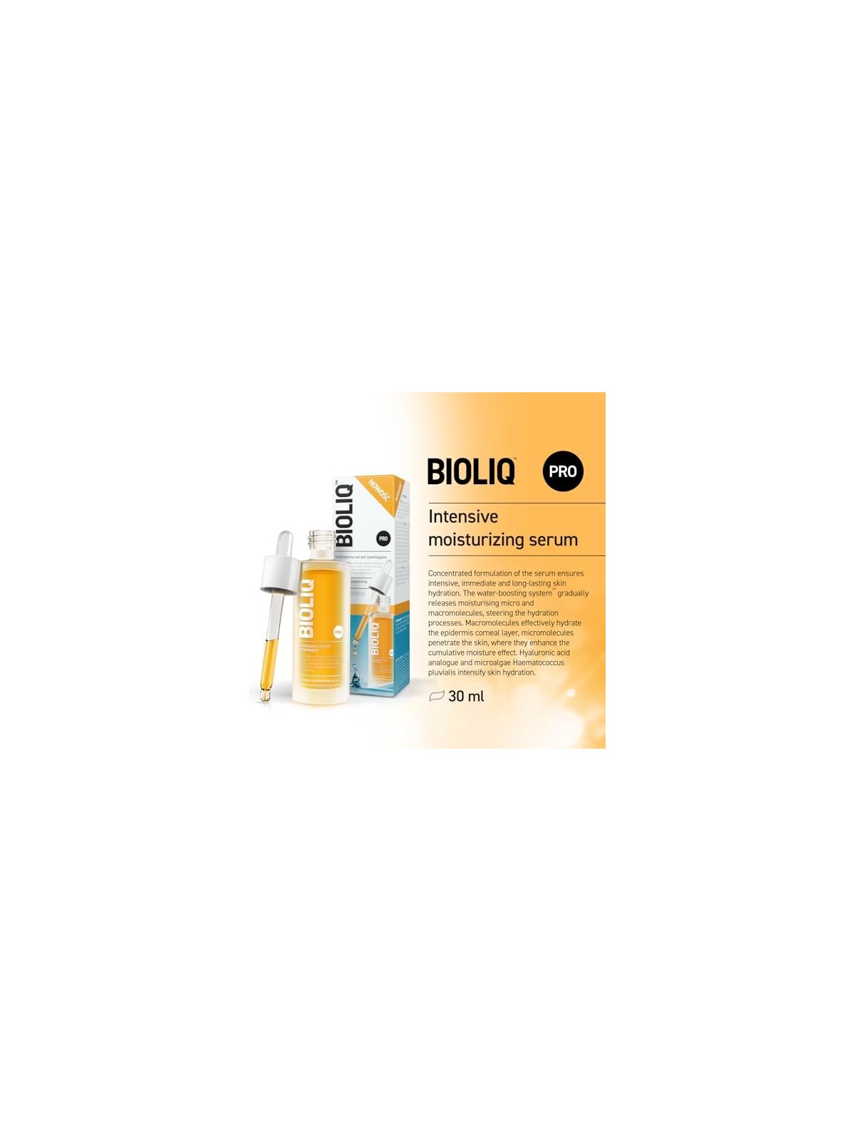 BIOLIQ Pro siero idratante intenso 30ml