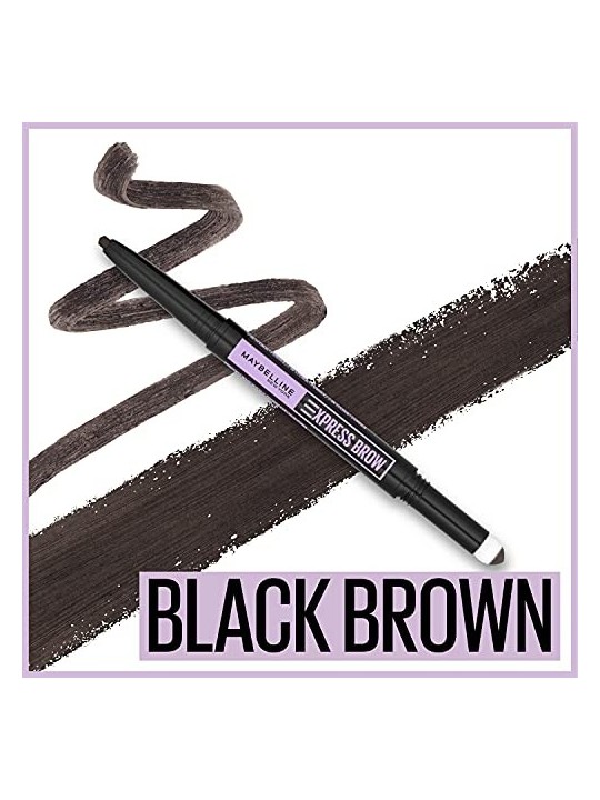 Matita sopracciglia Maybelline Brow Satin Duo Black Brown