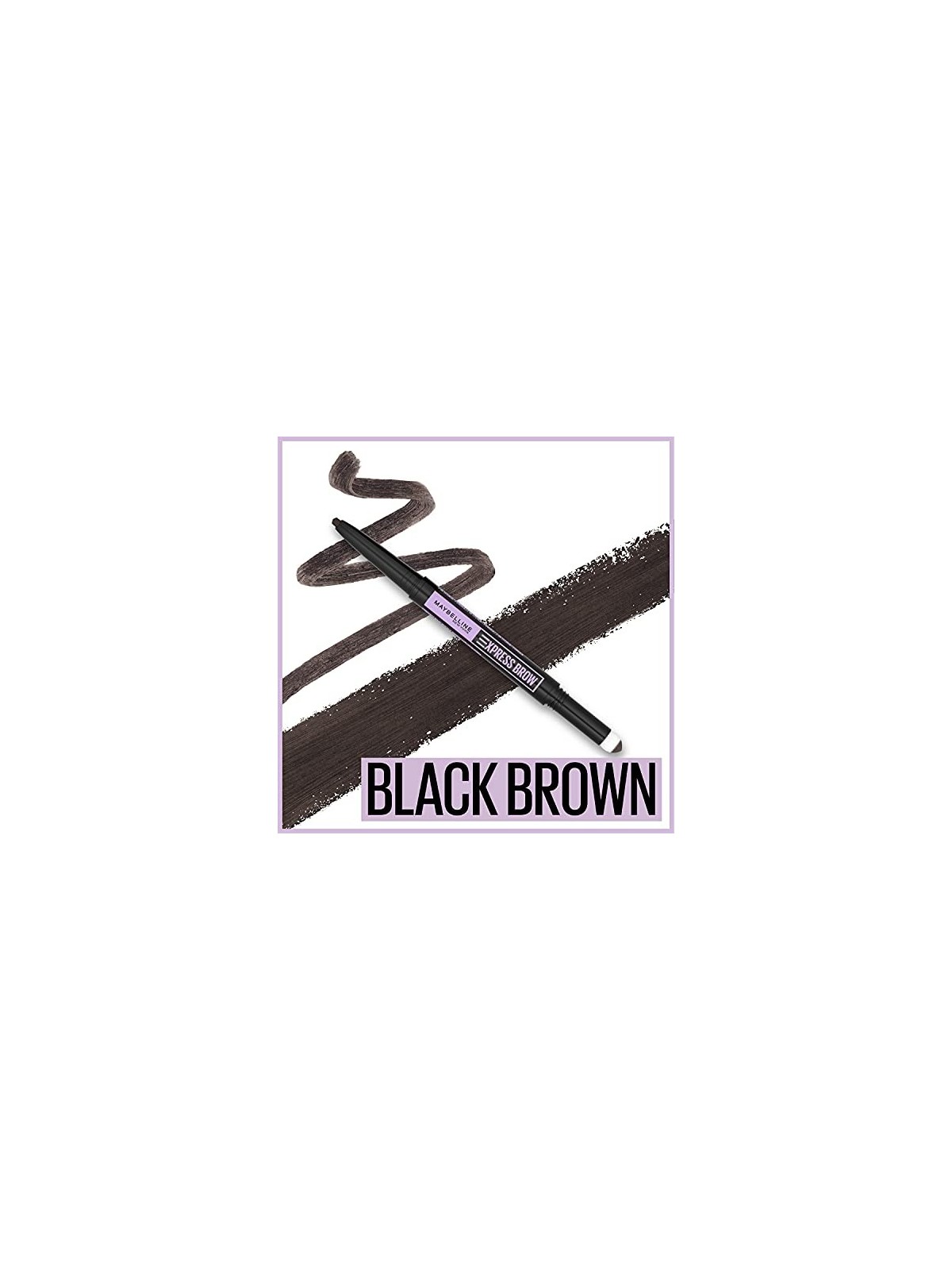 Matita sopracciglia Maybelline Brow Satin Duo Black Brown