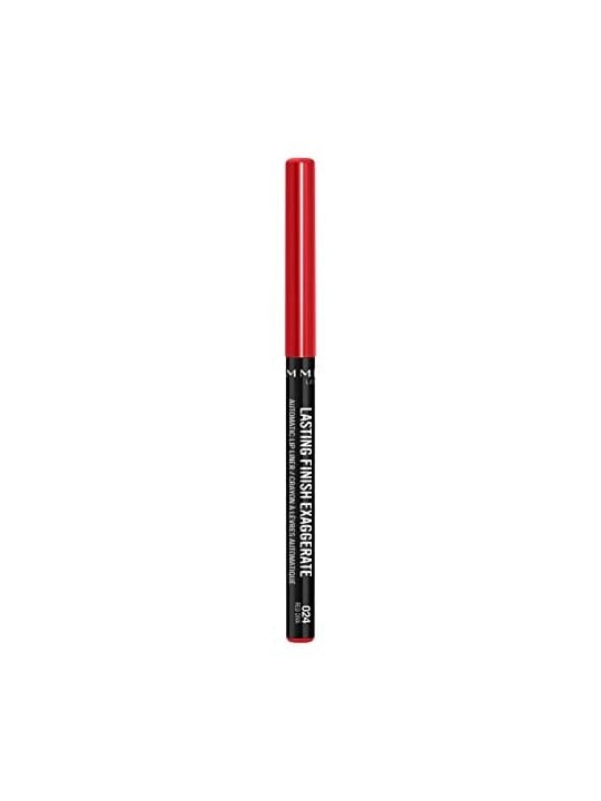 Rimmel Finitura duratura Matita per labbra esagerata donna  024 Red Diva
