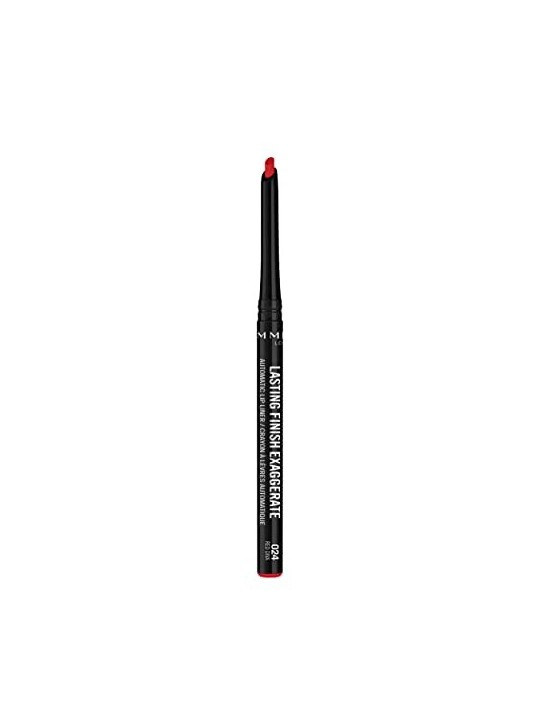 Rimmel Finitura duratura Matita per labbra esagerata donna  024 Red Diva