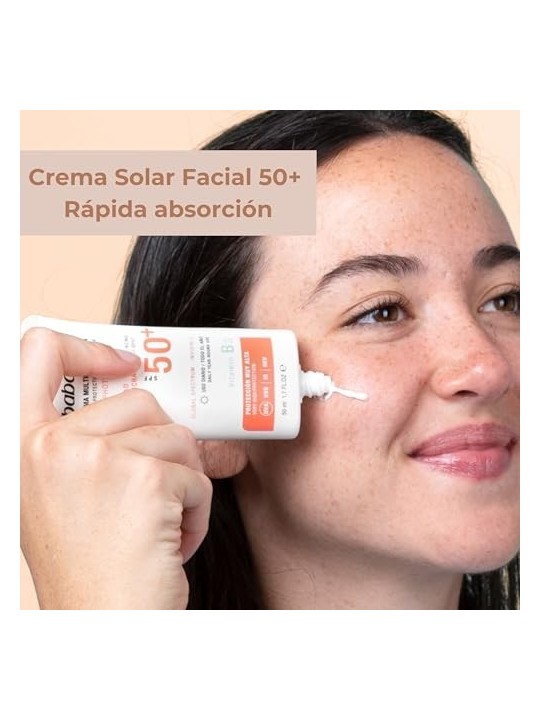 Babaria 360 photoage crema viso tono invisibile 50ml per bambini