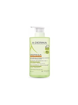 Gel Detergente Emolliente A-Derma Exomega Control 2in1 donna 500ml