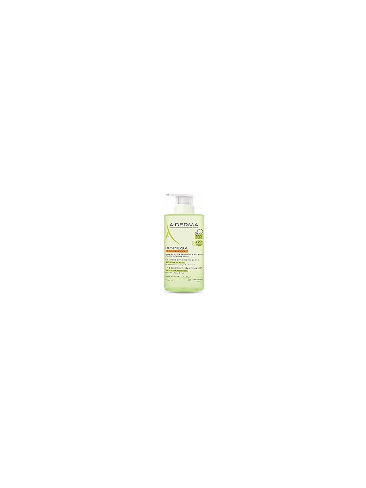 Gel Detergente Emolliente A-Derma Exomega Control 2in1 donna 500ml