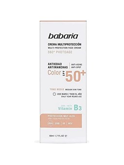 Babaria 360 photoage crema viso tonalit media 50ml per bambini