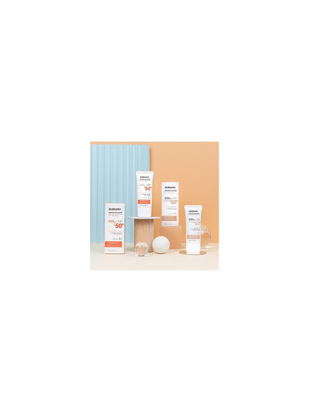 Babaria 360 photoage crema viso tonalit media 50ml per bambini