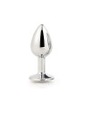 Gleaming Love Silver Plug - Piccolo plug anale