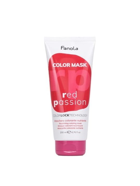 Maschera colorante per capelli rossi 200ml