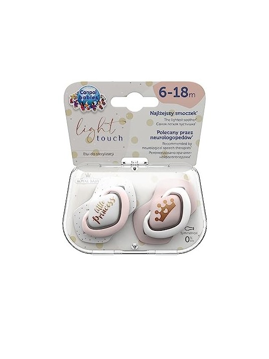 Royal Baby Light Touch Piccola Principessa Ciuccio donna 618m