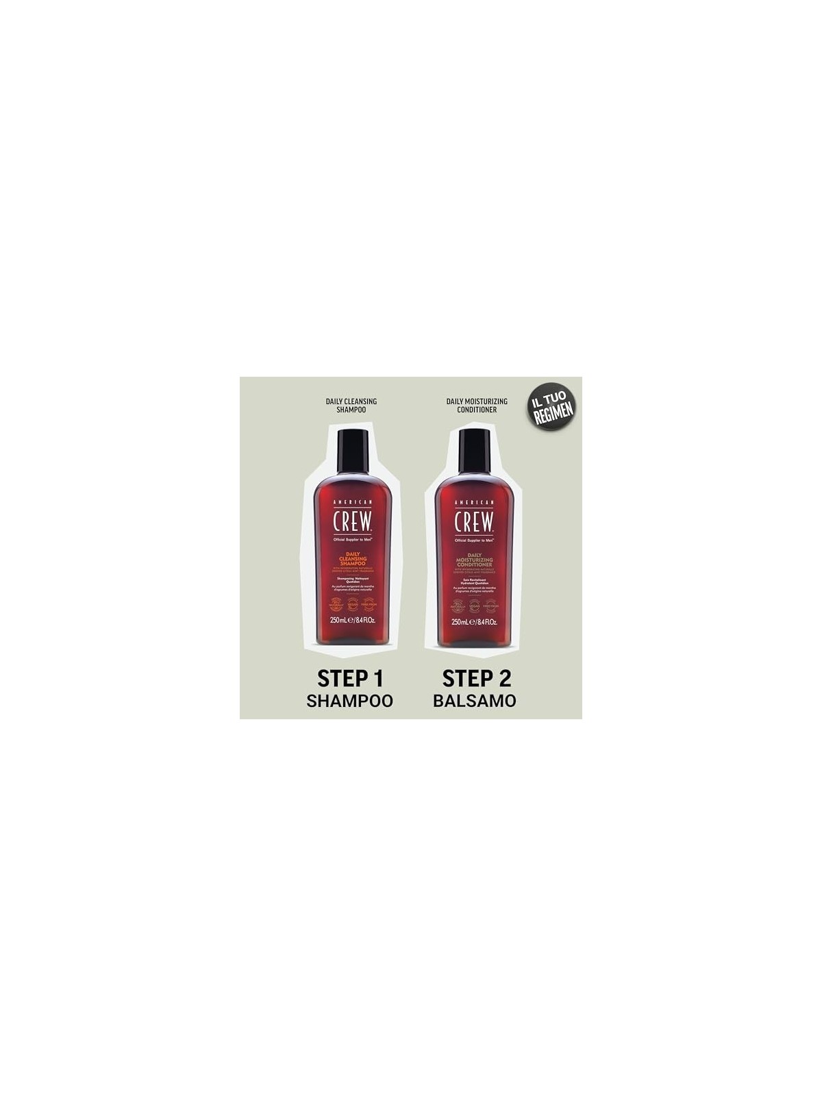 American Crew Balsamo idratante quotidiano uomo 250ml