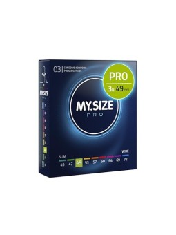 MYSIZE PRO Preservativi 49mm 3 pz