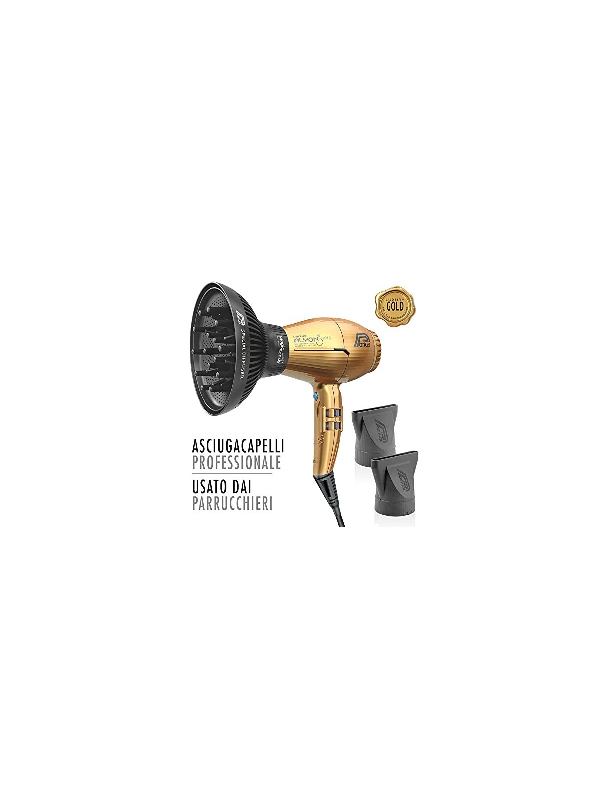 Parlux Alyon Gold Set 4 unit unisex