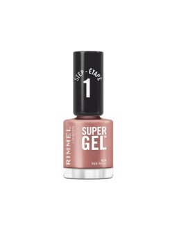 Rimmel Super Gel STEP1 Smalto per Unghie in Gel 12 ml 033 RB Rosa donna