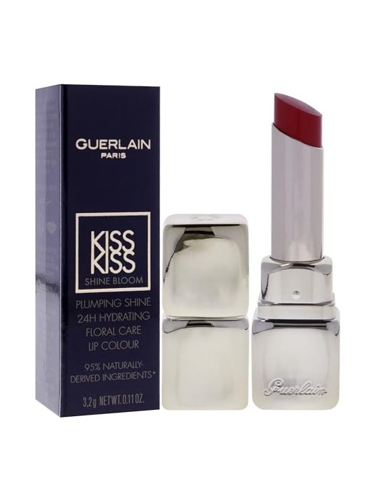 Rossetto Guerlain KISSKISS SHINE BLOOM 775 bacio di papavero donna