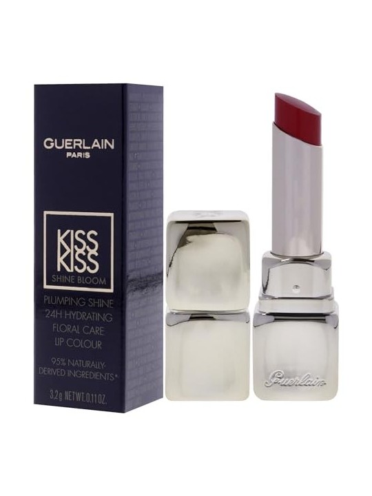 Rossetto Guerlain KISSKISS SHINE BLOOM 775 bacio di papavero donna