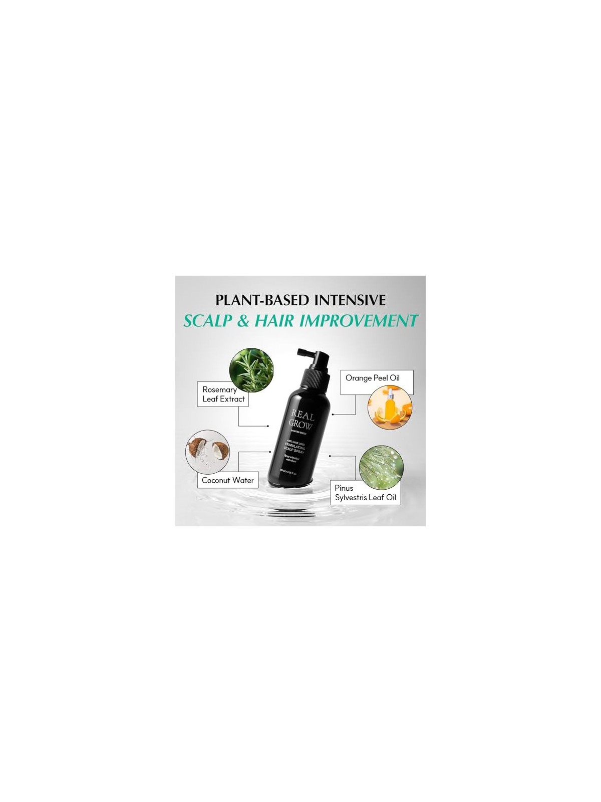 REAL GROW spray stimolante per il cuoio capelluto 120ml donna