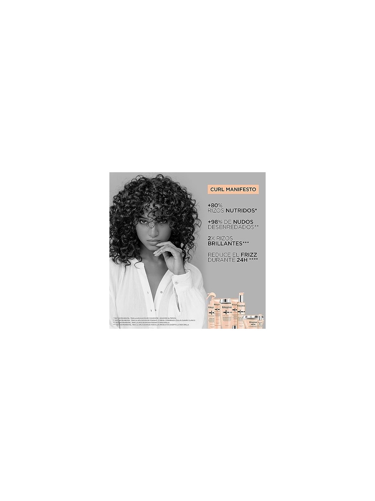 Kï¿½ï¿½rastase Curl Manifesto Refresh Absolu Onde Styling Donna 190ml