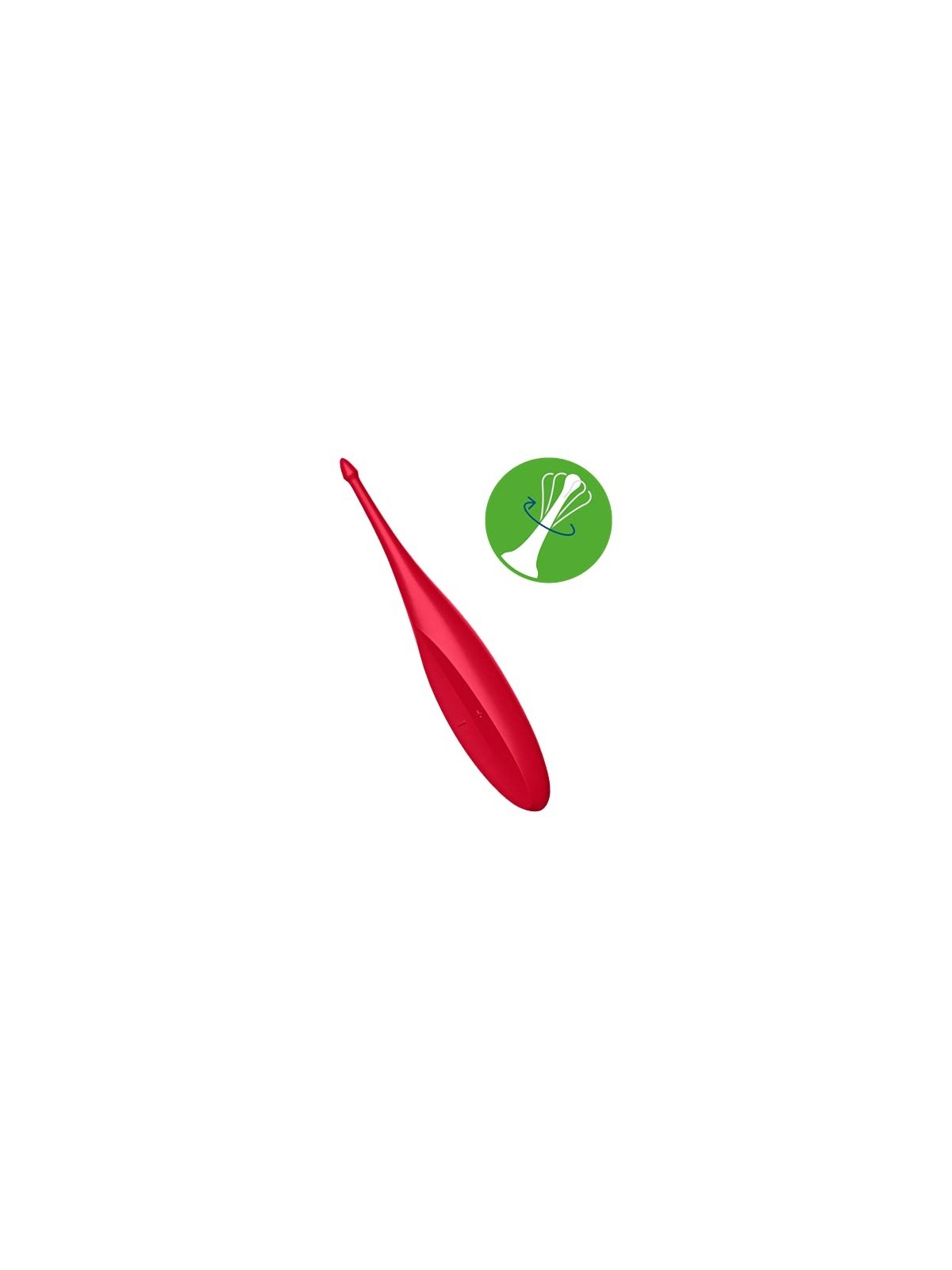 Vibratore Satisfyer Twirling Fun Rosso Papavero