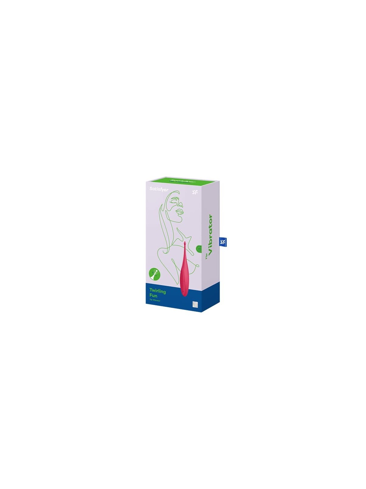 Vibratore Satisfyer Twirling Fun Rosso Papavero