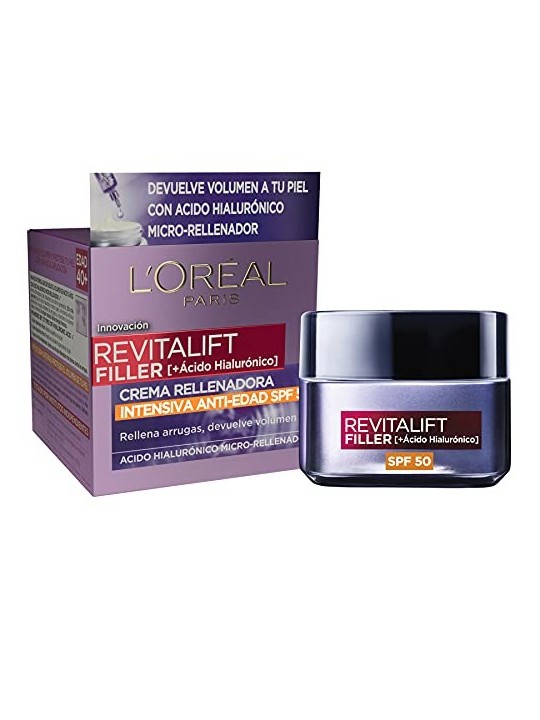 LOral Paris REVITALIFT FILLER acido ialuronico crema giorno SPF50 50ml