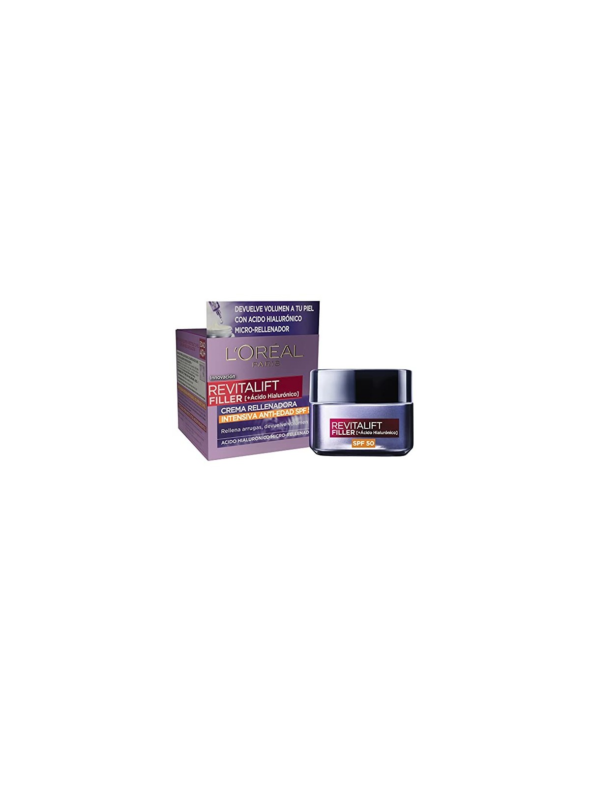 LOral Paris REVITALIFT FILLER acido ialuronico crema giorno SPF50 50ml