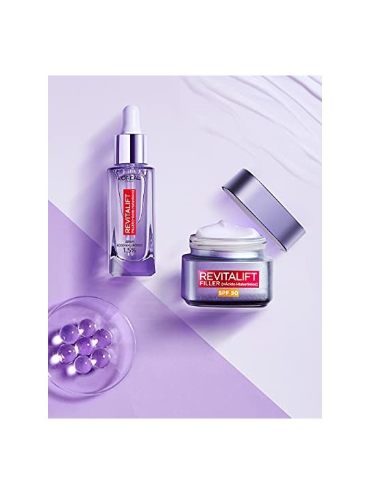 LOral Paris REVITALIFT FILLER acido ialuronico crema giorno SPF50 50ml