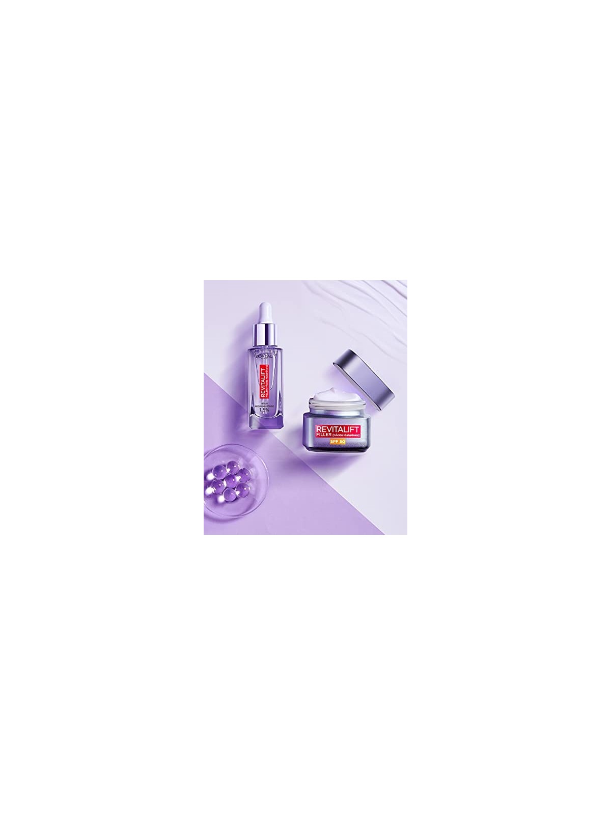 LOral Paris REVITALIFT FILLER acido ialuronico crema giorno SPF50 50ml