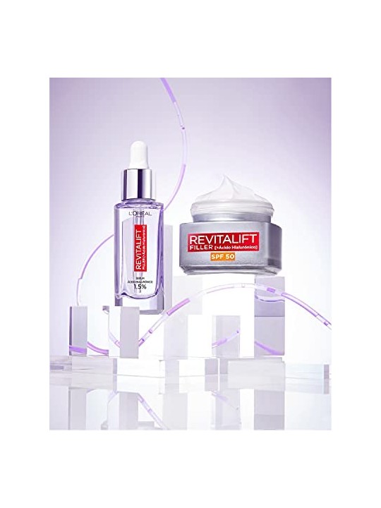 LOral Paris REVITALIFT FILLER acido ialuronico crema giorno SPF50 50ml