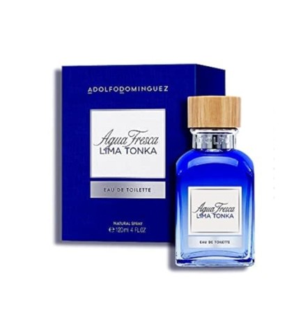 Adolfo Dominguez AGUA FRESCA LIMA TONKA eau de toilette spray 120ml uomo