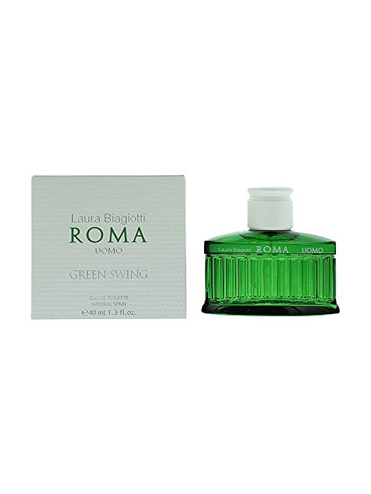 Laura Biagiotti Roma Uomo Green Swing eau de toilette uomo 40ml
