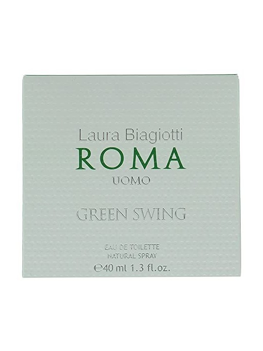 Laura Biagiotti Roma Uomo Green Swing eau de toilette uomo 40ml