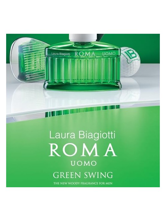 Laura Biagiotti Roma Uomo Green Swing Eau de Toilette Uomo 75ml