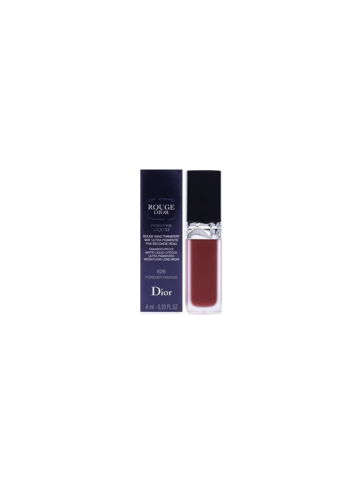 Dior Rouge Dior Forever Liquid Lipstick 6ml Numero 626 Forever Famous