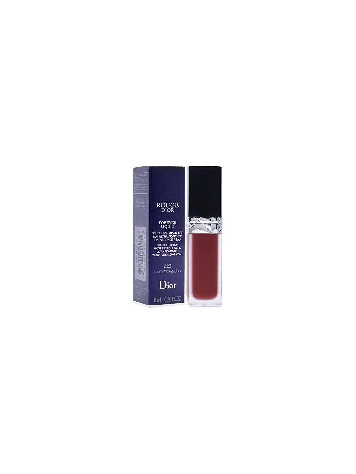 Dior Rouge Dior Forever Liquid Lipstick 6ml Numero 626 Forever Famous