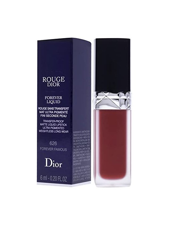 Dior Rouge Dior Forever Liquid Lipstick 6ml Numero 626 Forever Famous