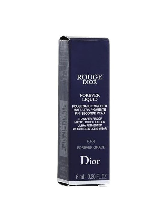 Dior Rouge Dior Forever Liquid Lipstick 6ml Numero 558 Forever Grace