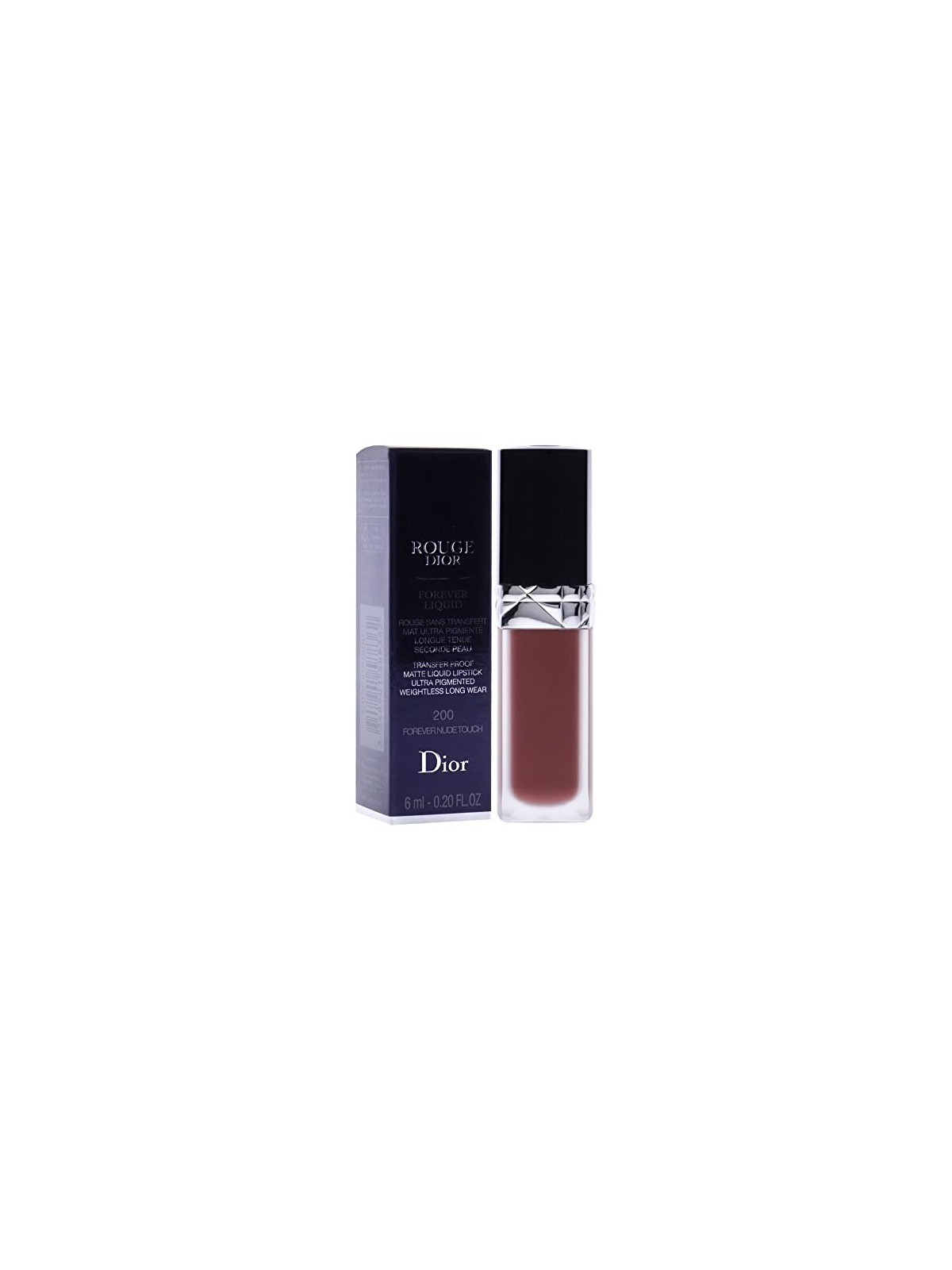 Dior Rouge Dior Forever Liquid Lipstick donna 6ml Numero 200 Forever Nude Touch