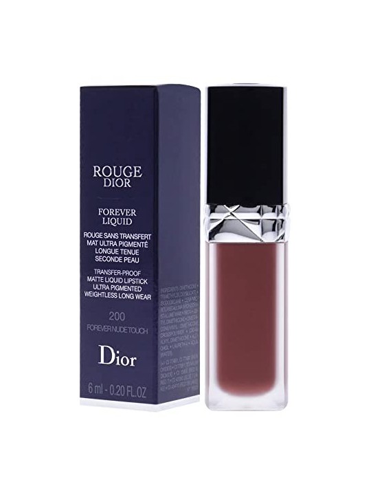 Dior Rouge Dior Forever Liquid Lipstick donna 6ml Numero 200 Forever Nude Touch
