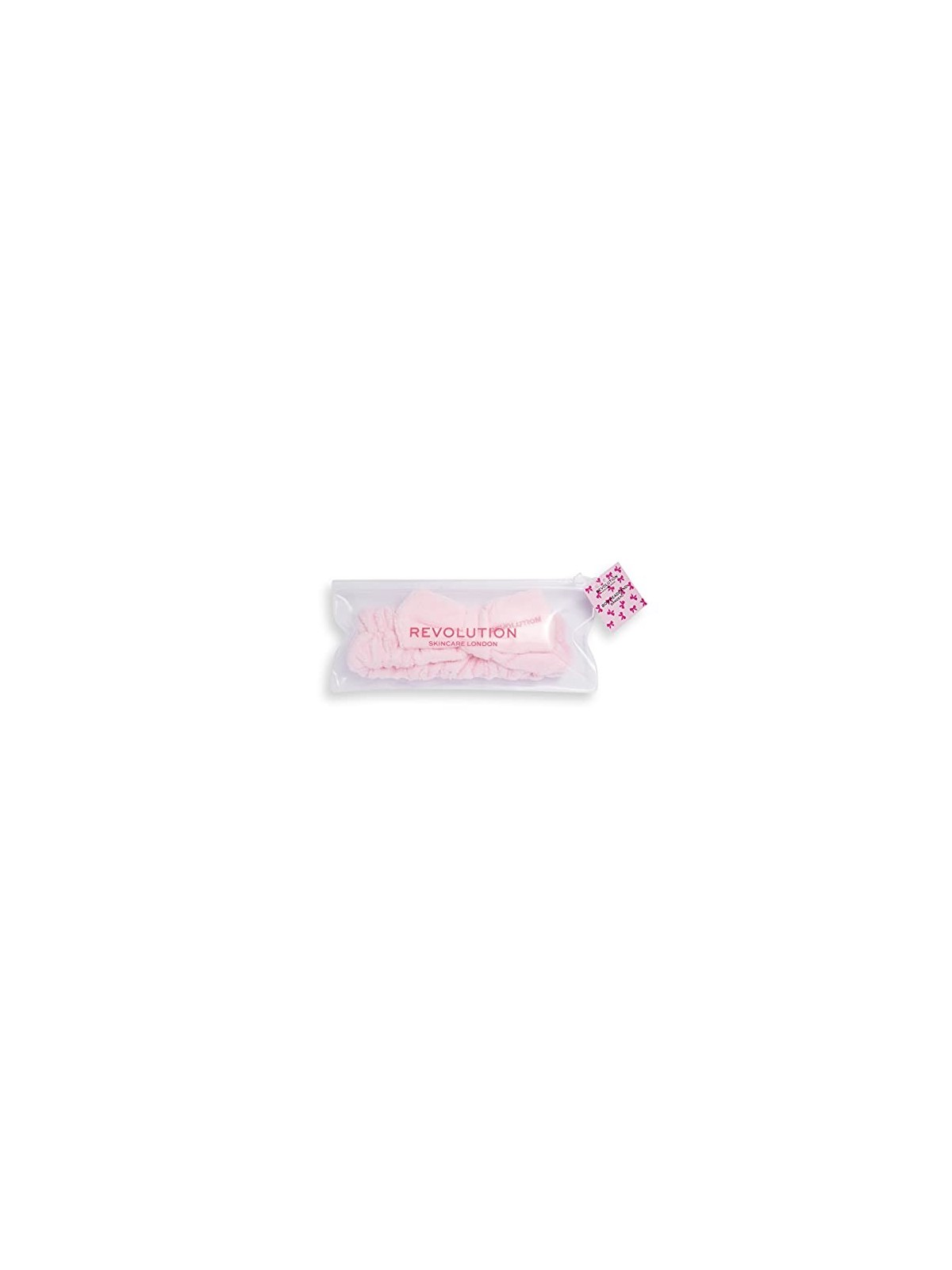 Fascia cosmetica donna con fiocco rosa