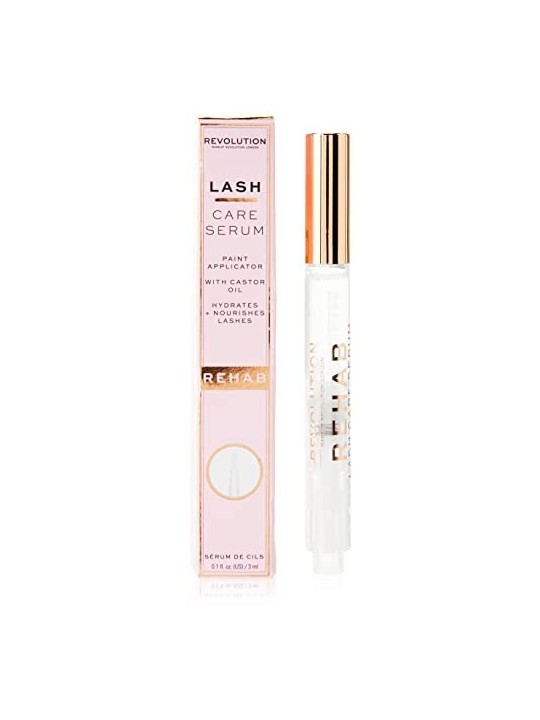 Makeup Revolution Rehab Lash Care Serum Siero nutriente e idratante per supportare la crescita delle ciglia donna 3ml