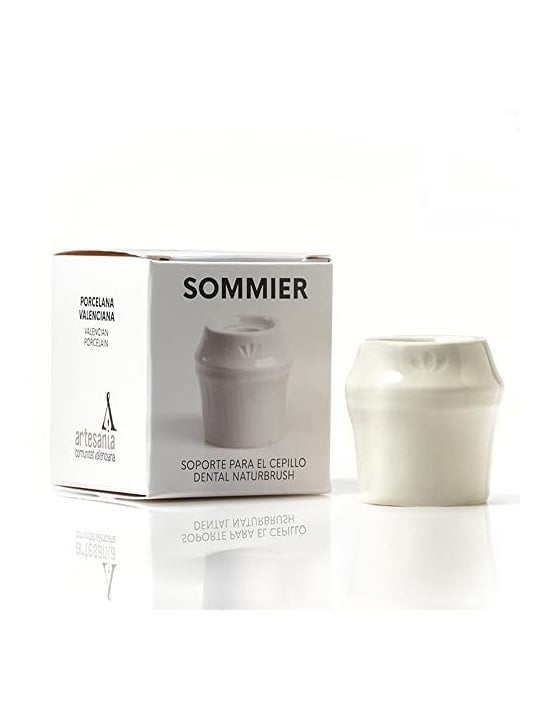 SOMMIER Supporto per Spazzolino da Denti Bianco