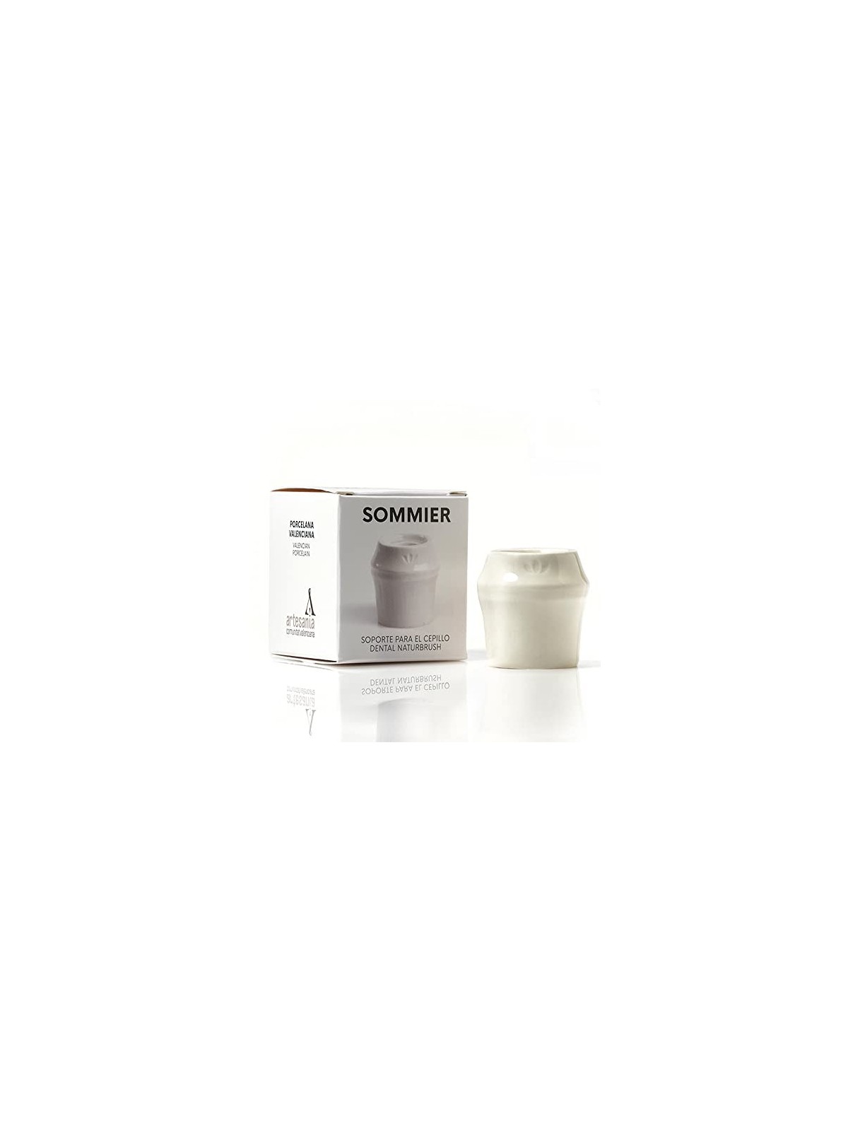 SOMMIER Supporto per Spazzolino da Denti Bianco