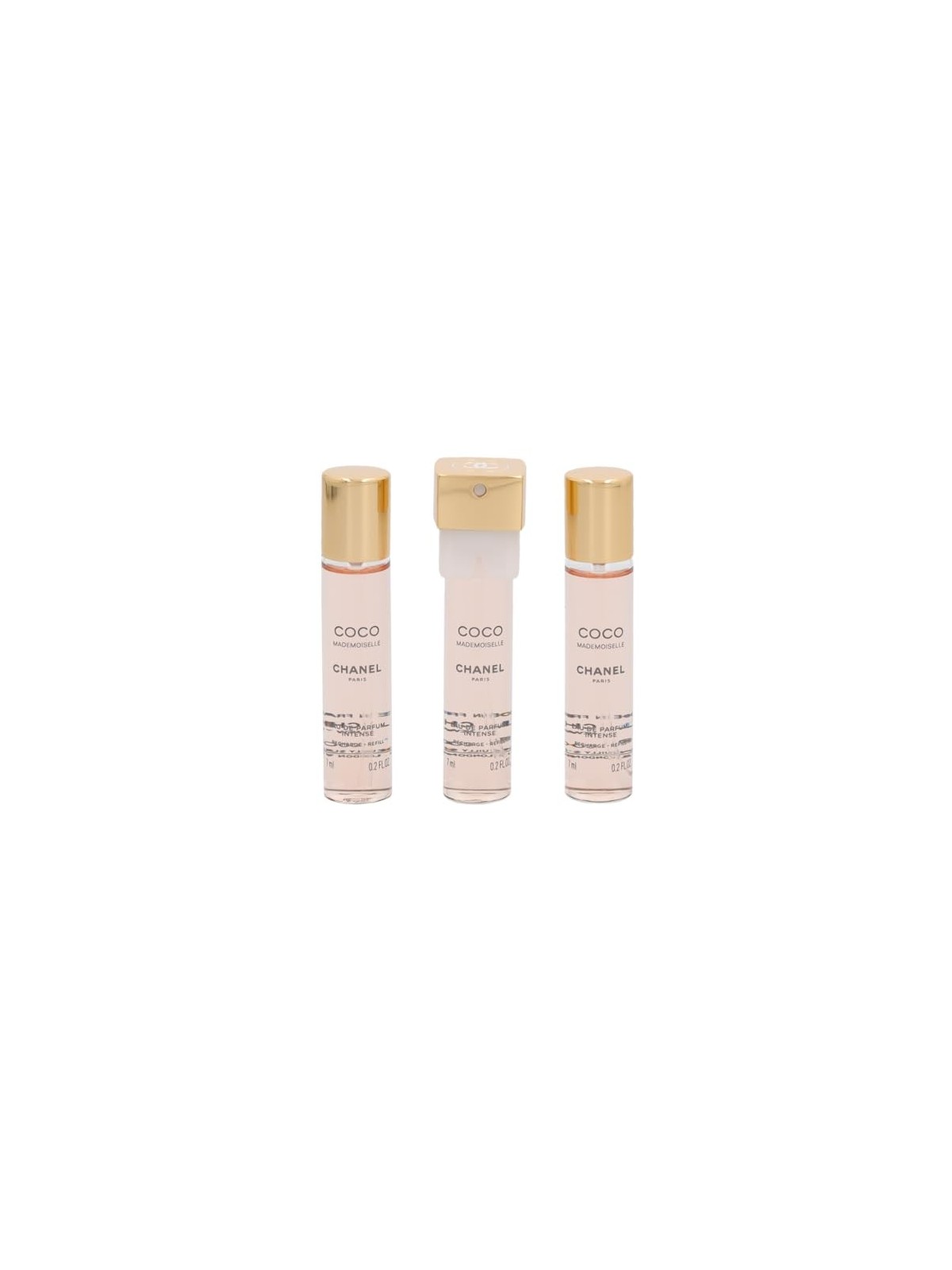 Chanel Coco Mademoiselle Intense Giftset donna 21ml 3x eau de parfum Spray Refill 7ml - Twist and Spray