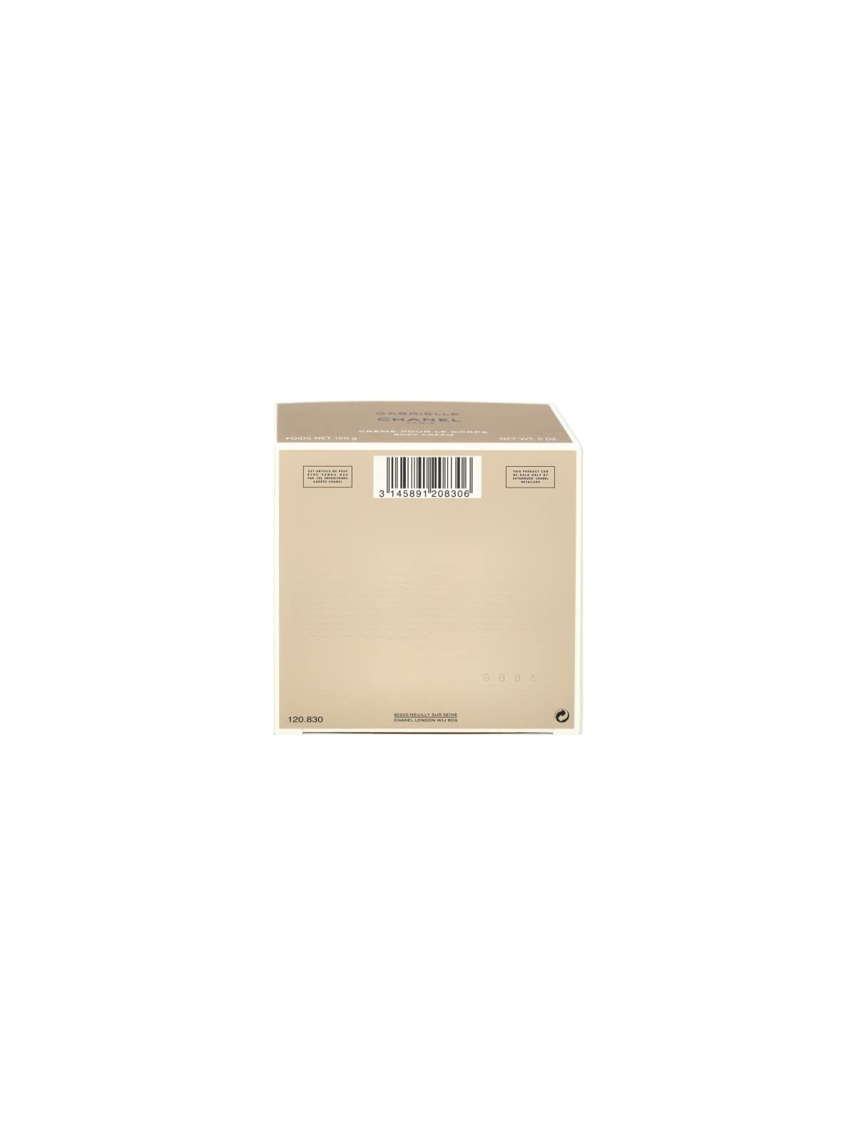 Chanel Gabrielle Body Cream donna 150g