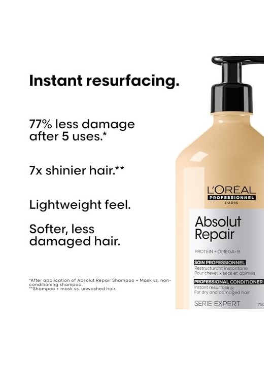 L'Orï¿½ï¿½al Professionnel Paris ABSOLUT REPAIR GOLD balsamo 500ml