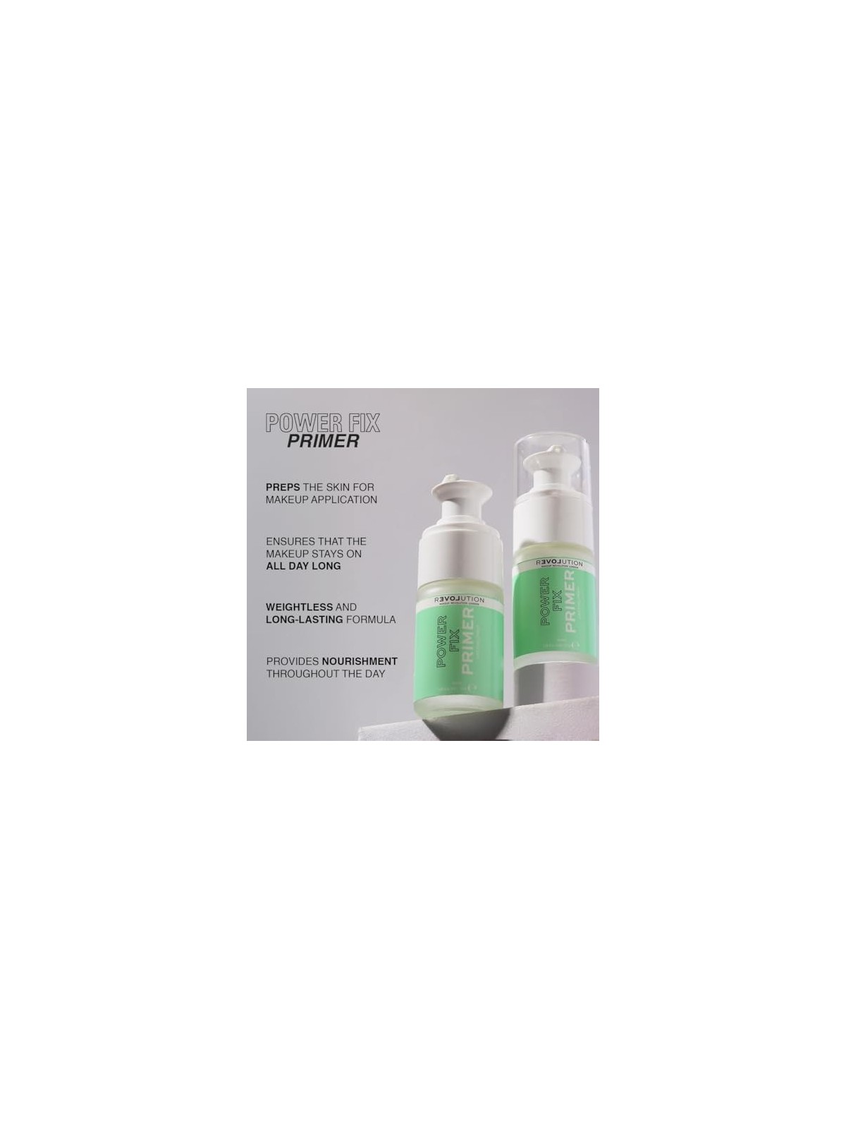 Primer Power Fix Revolution Relove per trucco a lunga tenuta