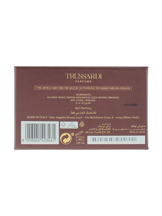 Trussardi Parfums Le Vie Di Milano I Vicoli Via Fiori Chiari 100ml